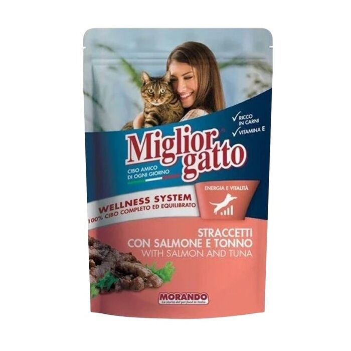 Miglior Gatto Somon Tuna Pouch 100 Gr
