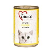 Cat Choice Tavuklu Kıyılmış Pate Konserve Kedi Maması 400gr