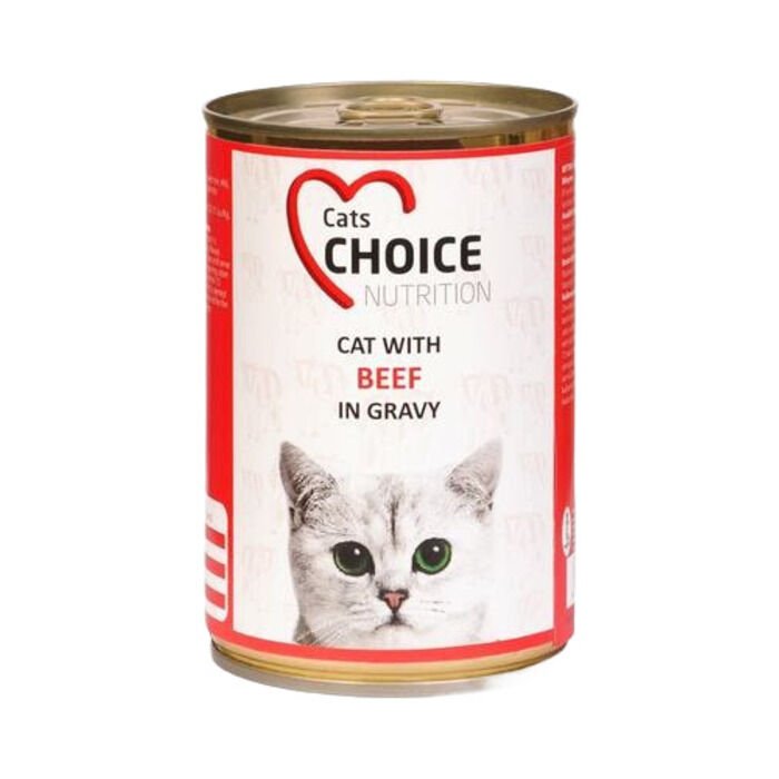 Cat Choice Beef In Pate Biftekli Konserve Mama