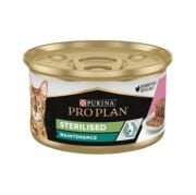 Proplan Sterilised Ton Balıklı ve Somonlu Yetişkin Kedi Konservesi 85 gr