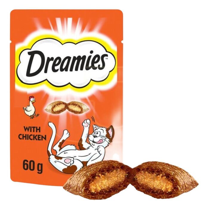 Dreamies Tavuklu Kedi Ödül Maması 60 Gr