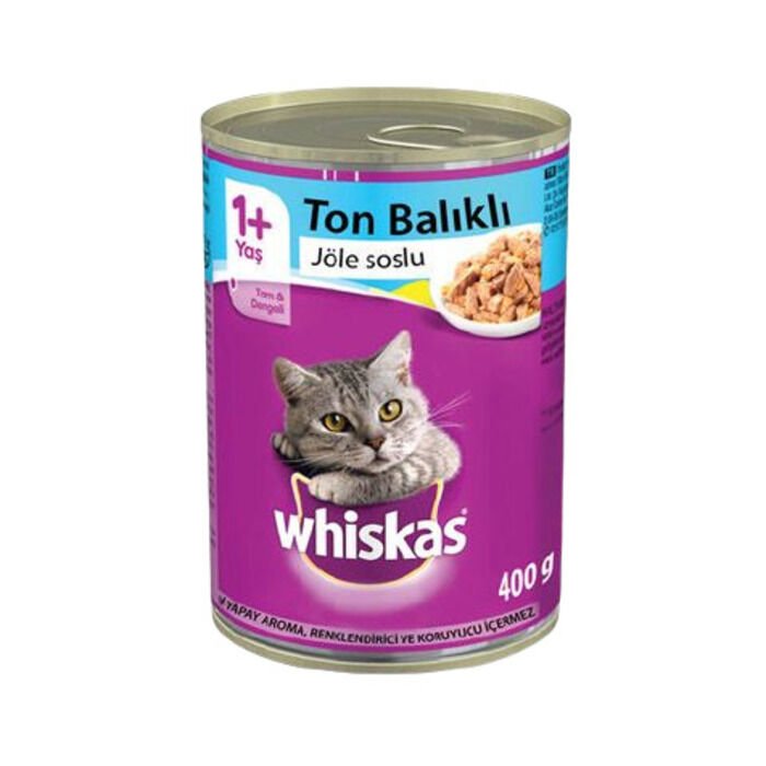 Whiskas Ton Balıklı Konserve Kedi Maması 400 gr