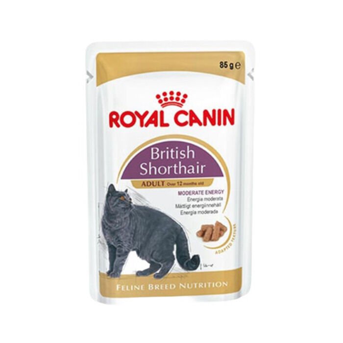 Royal Canin British Shorthair Yetişkin Kedi Yaş Maması 85 Gr Pouch