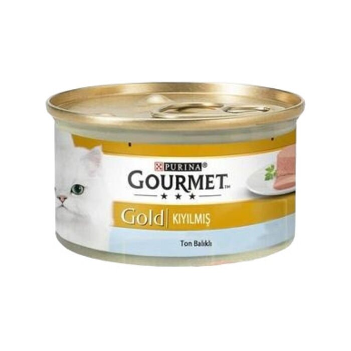 Purina Gourmet Gold Kıyılmış Ton Balıklı Kedi Konservesi 85 Gr