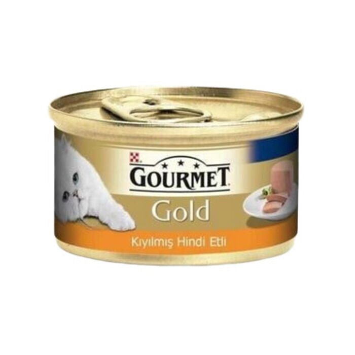 Purina Gourmet Gold Kıyılmış Hindi Eti Yaş Kedi Maması 85 gr