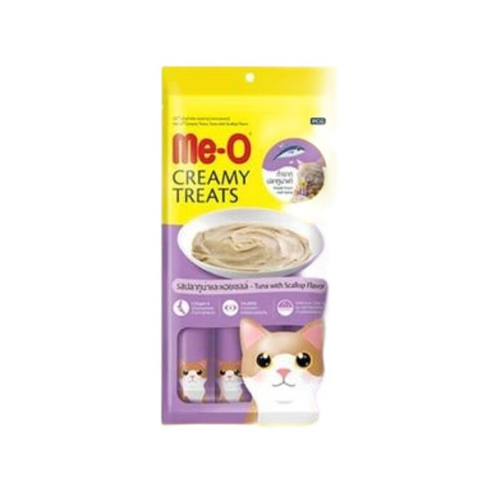 Me-O Ton Ve Deniz Tarağı Krema Kedi Ödülü 4x15 Gr