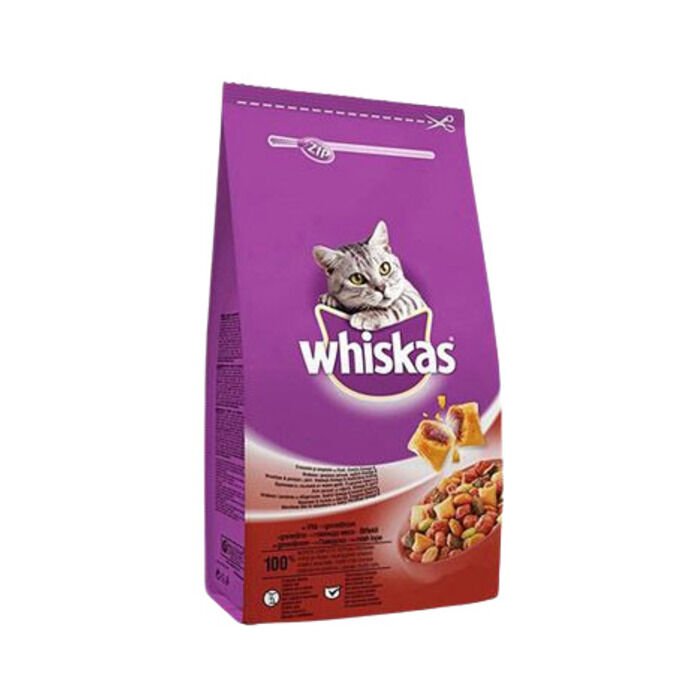Whiskas Kuru Erişkin Sığır Kedi Maması (300 G)