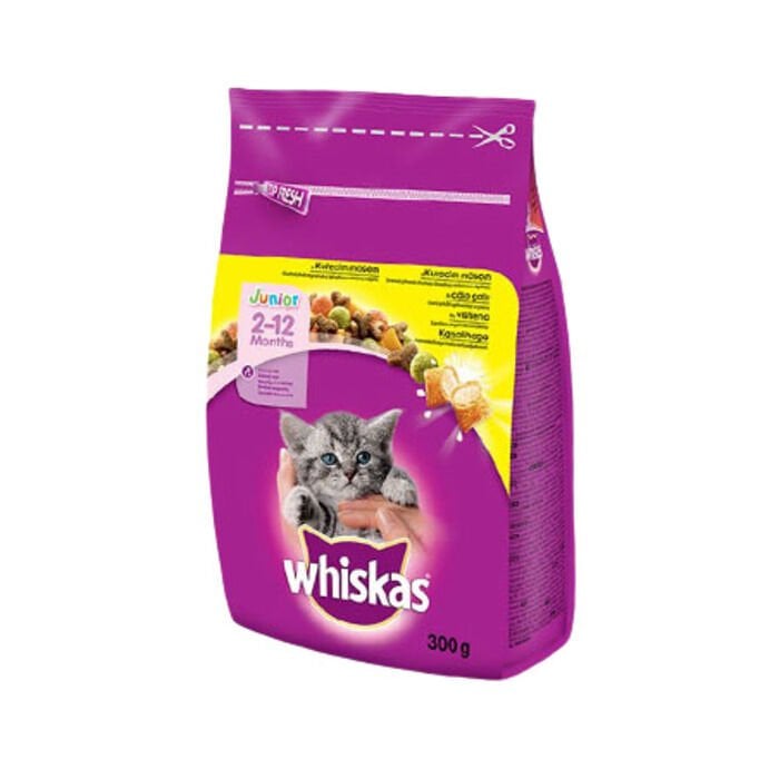 Whiskas Junior Tavuklu Kedi Maması (300 G)