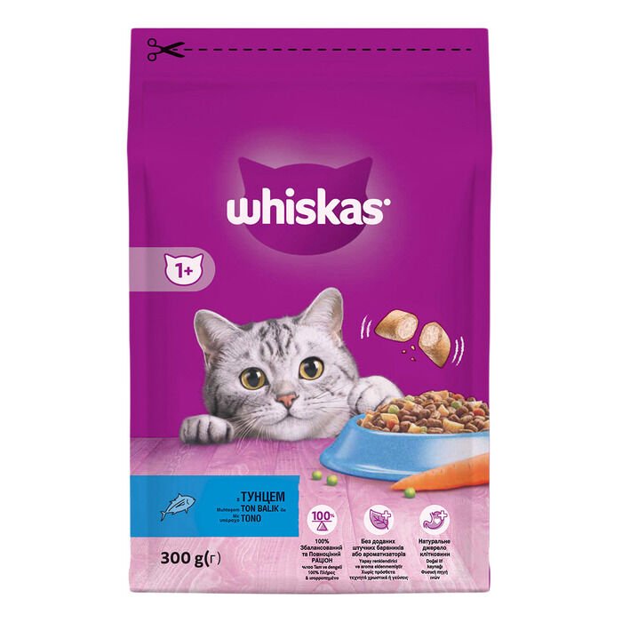 Whiskas Ton Balıklı Kuru Mama 300 G