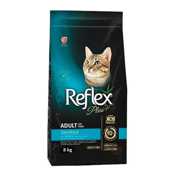 Reflex Plus Somonlu Kısırlaştırılmış Yetişkin Kedi Maması 8 kg