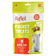 Reflex Pocket Treats Ağız Ve Diş Sağlığı Yetişkin Kedi Ödül Maması 60 Gr