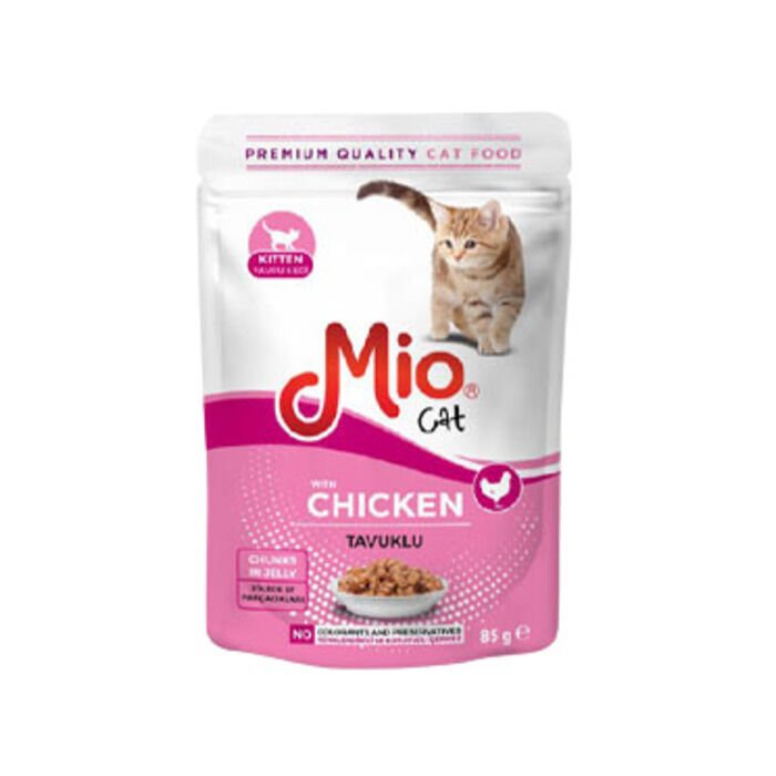 Mio11  Mio Kedi Kitten Tavuklu (85 g)