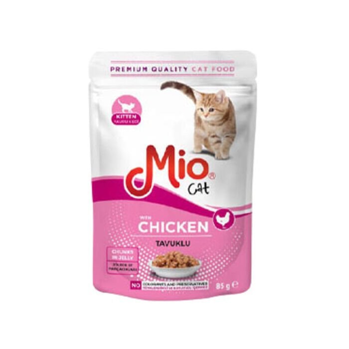 Mio Tavuklu Yavru Kedi Konserve Maması (85 g)