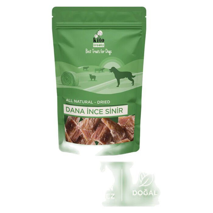 Kito Fresh Dana Ince Sinir Çiğnemelik Köpek Ödül Maması Glutensiz 100 Gr