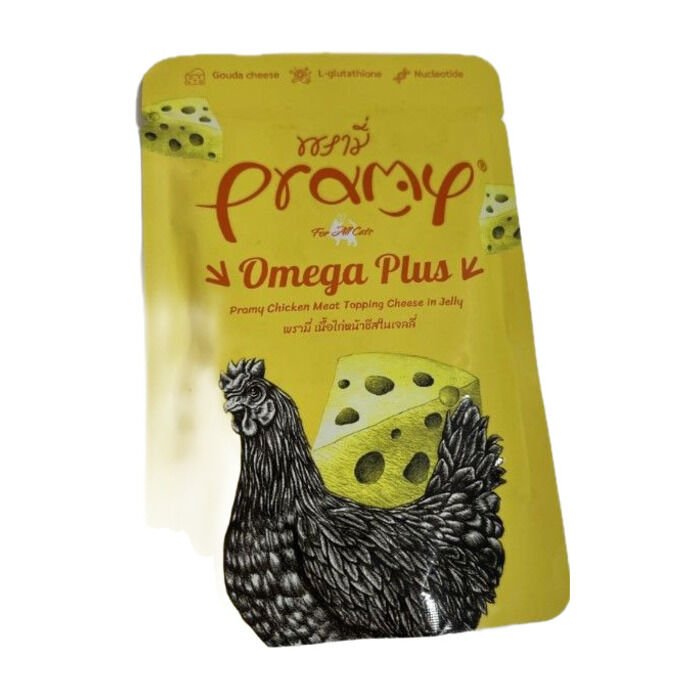 pramy Pramy Jöle İçinde Tavuklu Ve Peynirli Yetişkin Kedi Maması 70 Gr