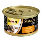 Gimcat ShinyCat Ton Balıklı ve Tavuklu Jöleli Kedi Konservesi 70 Gr