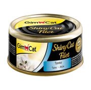 Gimcat Shinycat Kıyılmış Fileto Ton Balıklı Kedi Konserve Maması 70 Gr
