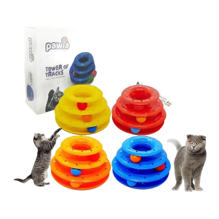Pawia Pawia 3 Katlı Kedi Oyuncağı