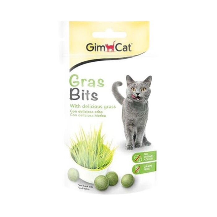 Gimcat Gras Bits Çimen Aromalı Sindirim Tableti 50 Gr