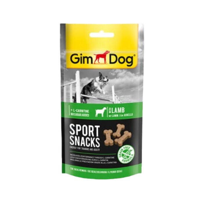 Gimdog Gimdog Sportsnacks Kuzu Etli Köpek Ödül Tableti 60 Gr