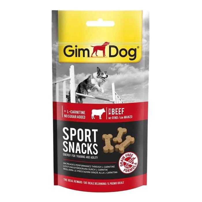 Gimdog Gimdog Sportsnacks Beef Sığır Etli Köpek Ödül Tableti 60 Gr