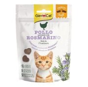 Gimcat Crunchy Snacks Chicken & Rosmery Tahılsız Kedi Ödülü 50 gr