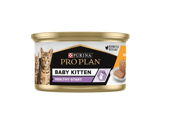 Pro Plan Baby Kitten Tavuklu Yeni Doğan Yavru Kedi Konservesi 85 gr
