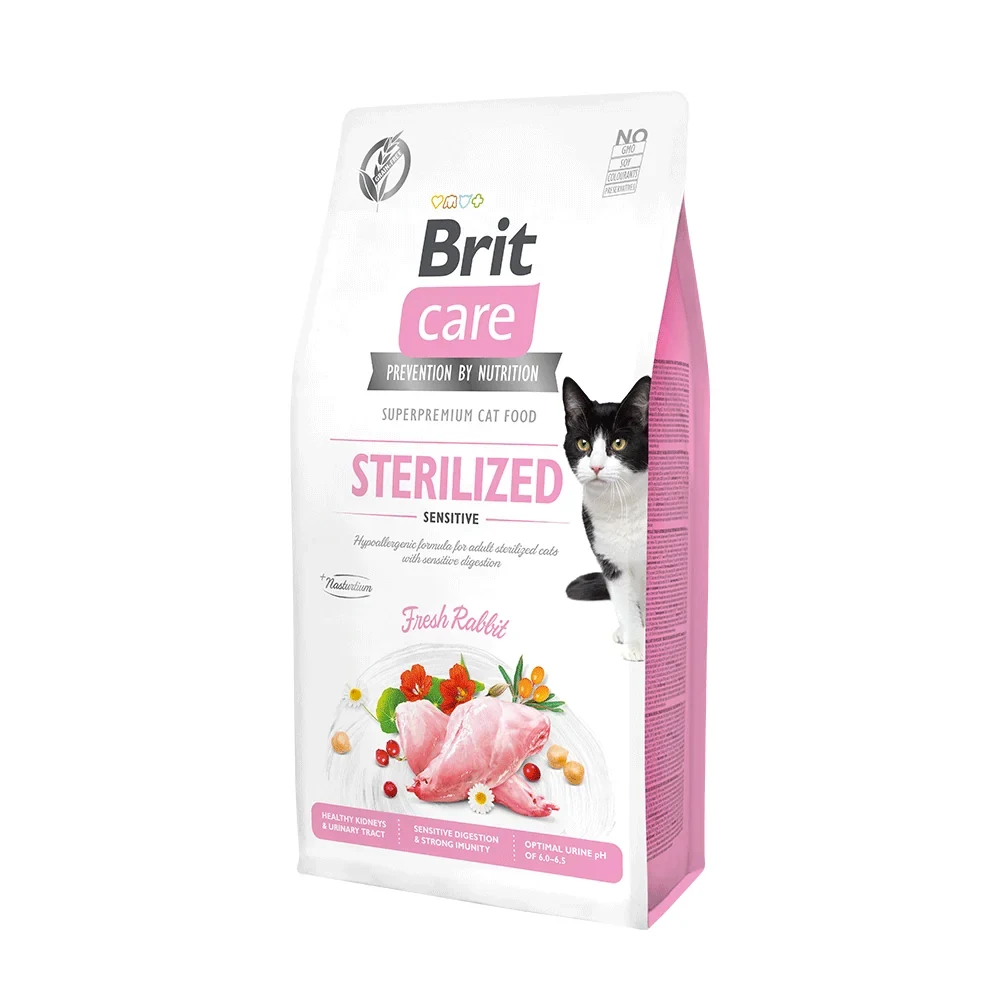Brit Care Sterilised Tavşan Etli Tahılsız Kısırlaştırılmış Kedi Maması 2 kg