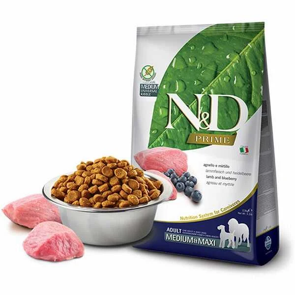 Kuzulu Yaban Mersinli Tahılsız Mini Yetişkin Köpek Maması 2,5 kg