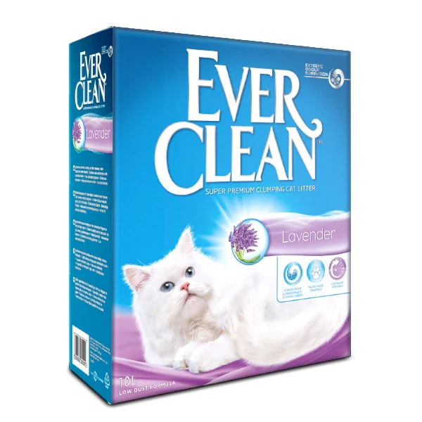 Lavander & Lavanta Kokulu Topaklaşan Kedi Kumu 10 lt