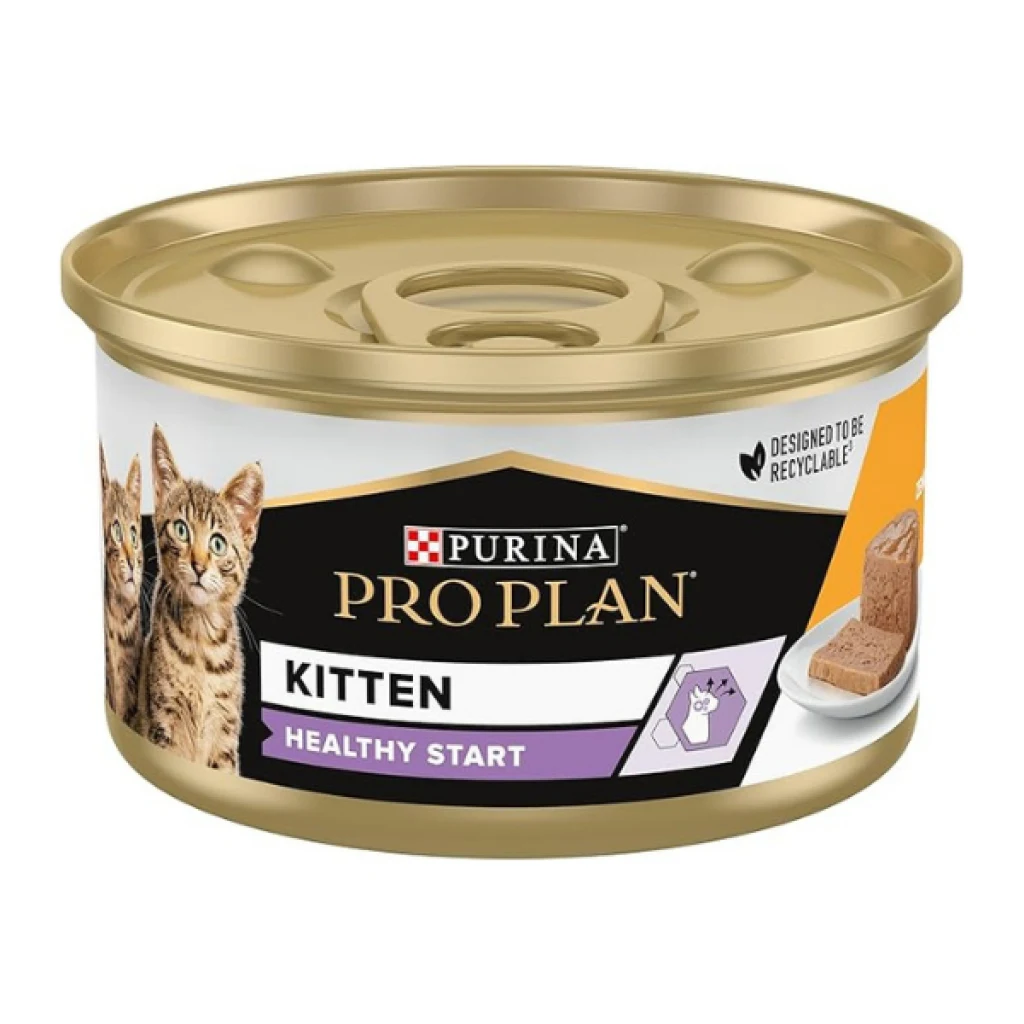 Pro Plan Kitten Tavuklu Yavru Kedi Konservesi 24lü 24x85 gr