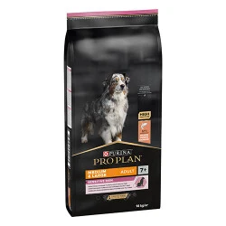 Pro Plan Medium Sensitive Skin Somonlu ve Pirinçli Orta Irk Yetişkin Köpek Maması 3 kg