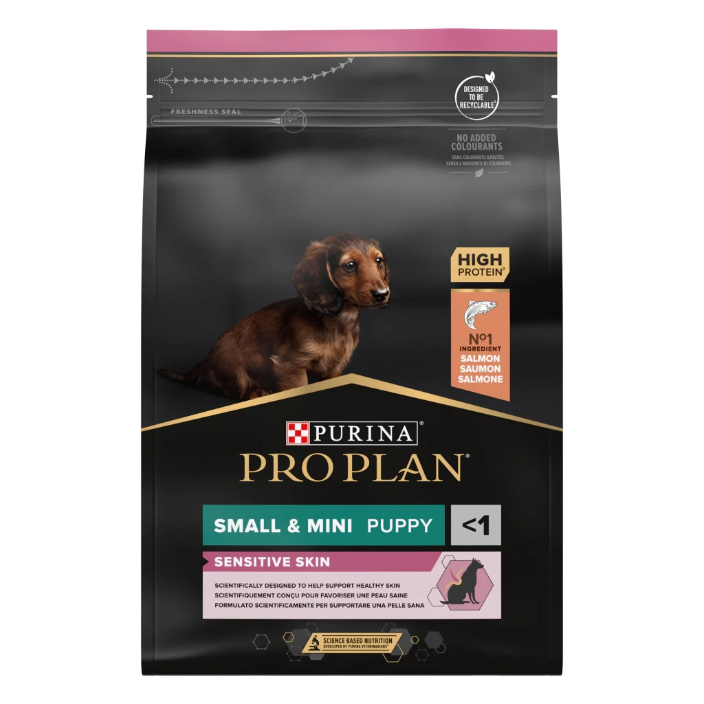 Pro Plan Puppy Somonlu Küçük Irk Hassas Derili Yavru Köpek Maması 3 kg