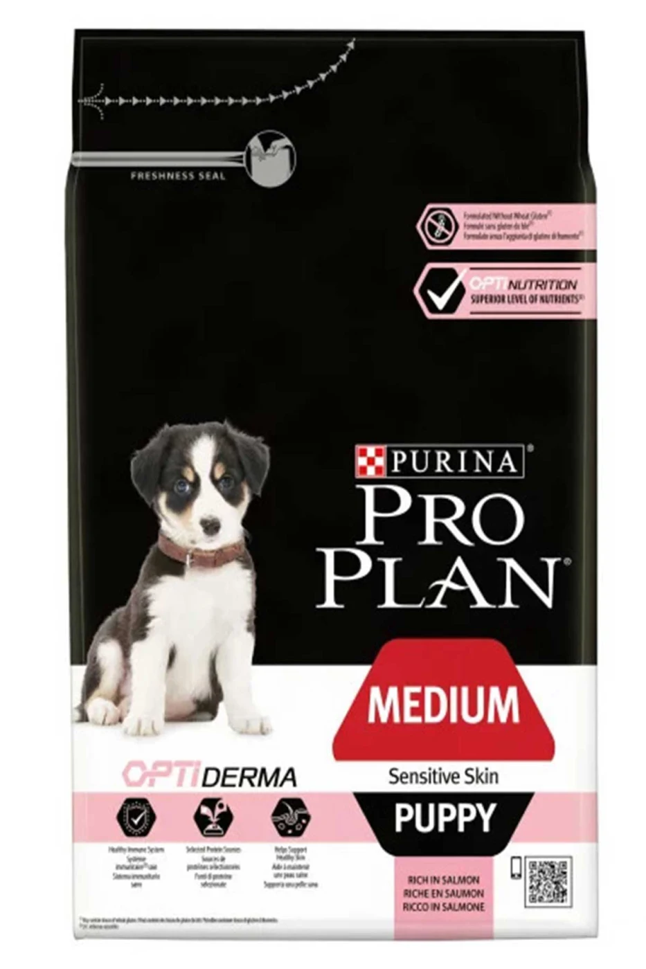 Pro Plan Puppy Somonlu Orta Irk Hassas Derili Yavru Köpek Maması 3 kg