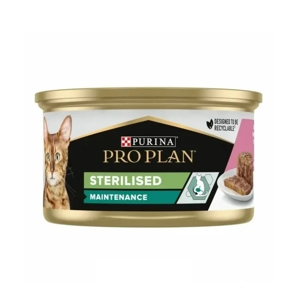 Pro Plan Somonlu Kısırlaştırılmış Kedi Konservesi 85 gr