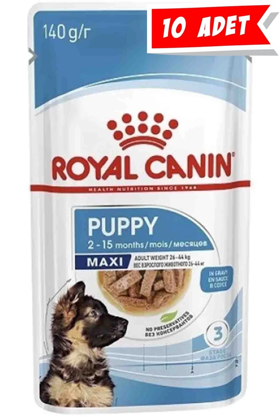 Royal Canin Büyük Irk Yavru Köpek Konservesi 140 gr