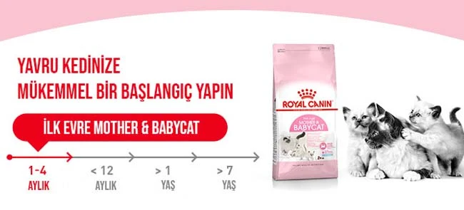 Royal Canin Mother & Babycat 1 ile 4 Aylık Yavru Kedi Maması 4 kg
